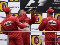 痛い! フェラーリのロス・ブラウンがイタリアGPに不参加? 画像