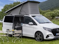 メルセデスベンツ Vクラス のキャンピングカー、「マルコポーロ」に改良新型…欧州で発売 画像