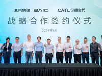 北京汽車とCATL、次世代EV車台プロジェクトで協力…戦略的提携を強化 画像