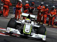 ブラウンGP、トルコGPで新型フロントウイングを投入 画像