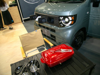 ホンダは新型EV『N-VAN e:』のアウトドアカスタム「e: FUN」を展示…東京アウトドアショー2024 画像