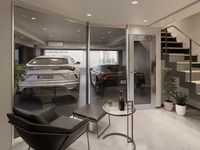 車を飾れる賃貸マンション、東京世田谷に誕生…酒を飲みながら、風呂に入りながら、愛車を見る 画像