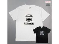 トヨタ公認『ハイエース』デザインTシャツ新発売 画像