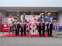 沖縄・豊見城郵便局にシェアサイクル「ちゅらチャリ」新設 画像