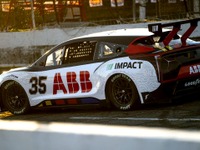 トヨタも開発に参画、NASCARがパワー1000kWのEVプロトタイプ公開…ABBと脱炭素化めざす 画像