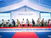 ビンファスト、新EV工場をインドネシアで起工…年産5万台で2025年稼働へ 画像
