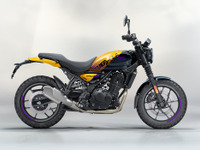 ロイヤルエンフィールド、新型ロードスポーツ『ゲリラ450』発表　日本発売は2025年 画像