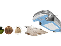 車両のアンダーフロアに新潮流、自然繊維とリサイクルプラスチックでCO2を40％削減 画像