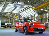 電動SUV『アイオンV』新型がラインオフ、広汽埃安初の海外工場がタイで稼働 画像