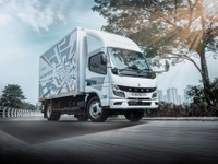 三菱ふそう『eキャンター』販売開始、インドネシア初の量産型電気トラックに 画像