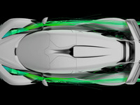 ゼンヴォの新型ハイパーカー『オーロラ』、空力設計のエキスパートと再び協力…最高速450km/hを実現 画像