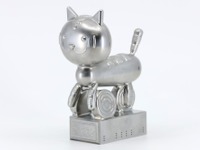 手芸の次はアルミで「ニャイケン」、ヤマハがホンモノの加工技術で作った“本気の遊び” 画像