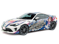 アオシマの復活シリーズ・1/24痛車プラモデルに「ウマ娘」仕様の86が登場 画像