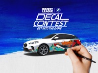 BMW『1シリーズ』新型のデカールデザイン募集中、優勝作品はゲームに…8月30日まで 画像
