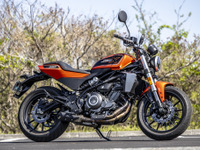 大型二輪免許不要、70万円から買える最小排気量のハーレー『X350』の存在感 画像