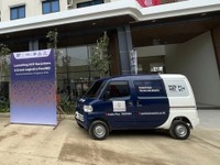 三菱『ミニキャブEV』、インドネシア国営郵便企業に納車…新首都で初の電動物流車に 画像