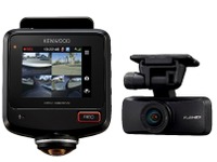 ハイクリアチューンで映像と機能を強化…JVCケンウッド、360度対応2カメドラレコ「DRV-G60CW」発売 画像