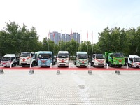 中国第一汽車の「一汽解放」、電動トラックの2024年販売が1万台突破 画像