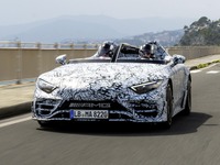 F1の「HALO」採用、メルセデスAMGの新型ロードスター『ピュアスピード』、開発が最終段階へ 画像