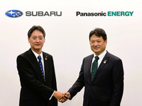 スバルの新型EV、20年代後半に登場、パナソニックの次世代リチウムイオン電池搭載へ 画像