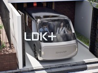 シャープがEVコンセプトモデル「LDK+」を公開…“止まっている時間”にフォーカス 画像