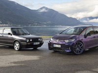 「炎と氷」90年代のゴルフ思わせる特別仕様、VWの最強EV『ID.3 GTX』に登場 画像
