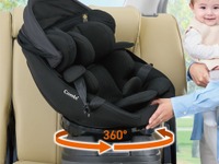 「コンパクトカーでの乗せ降ろし」に強いチャイルドシート…コンビ 画像
