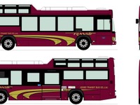 普通と違うカタチ、展望席を持つ路線バス…京成トランジットバスが「ファン！バス」　10月上旬導入 画像