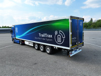 ZFが電動トレーラー公開！「TrailTrax」はCO2を最大40％削減する…IAAトランスポーテーション2024 画像