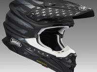 SHOEI、星条旗モチーフのオフロードヘルメット「フェイスフル2」を期間限定で発売へ 画像
