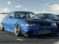 カスタムカーの足元は「レイズ」「MID」のホイールで決める！…湾岸BASE YOKOHAMA～オプションストリートナイトフェス～ 画像