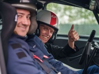 ランチア『イプシロン』新型のラリーカー、ステランティスのタバレスCEOがテスト 画像