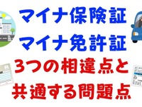 「マイナ保険証」と「マイナ免許証」、相違点と共通する問題点 画像