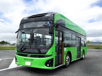 ヒョンデ、日本向け新型電気バス「ELEC CITY TOWN」公開へ…航続220km以上 画像