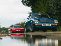 三菱自動車、英国進出50周年記念ラリー開催…歴史的名車50台が参加 画像