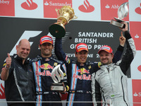 【F1イギリスGP】レッドブル、2度目の1-2フィニッシュ 画像