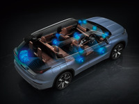 『アウトランダーPHEV』改良新型、ヤマハ製オーディオ搭載…国内向け三菱車で初 画像