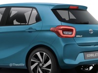 トヨタ『スターレット』復活、後部デザインはこうなる!? 新型を大予想 画像