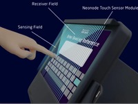 ディスプレイのタッチ操作を“後付け”で可能に、豊田通商傘下のネクスティが日本導入…CEATEC 2024 画像