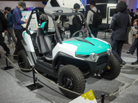 「進化し続ける」ヤマハの小型電動バギーに注目、新作の改良点は…ジャパンモビリティショー ビズウィーク2024 画像