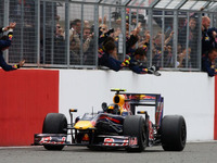 ベッテル、シルバーストーン制覇に歓喜 画像