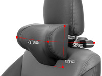 運転中の首の疲労やストレスを軽減、ヘッドレスト取り付け型ネックパッド「K-CSU10」発売 画像