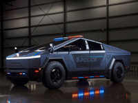 EVパトカー新時代へ、テスラ『サイバートラック』を警察車両として初導入 画像