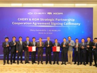 韓国KGM、中国奇瑞汽車と戦略的提携…次世代SUVや電動モデル開発へ 画像
