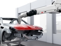 ABBが自動車用の新型高塗着塗装機を発表…無駄を30%削減 画像