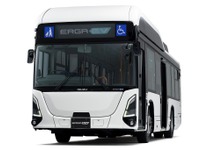 いすゞのBEVバス、『エルガEV』に郊外型モデル追加---着席定員が増加 画像