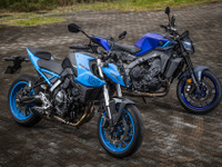 カテゴリーは同じっぽいけど予想以上に違う！ヤマハ『MT-09』とスズキ『GSX-8S』、最新スポーツネイキッドを試乗比較 画像
