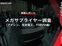 【調査レポート】メガサプライヤー調査 （アイシン、住友電工、FORVIA編） 画像