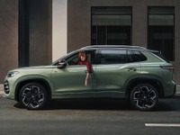 クラス最長のホイールベースで広々空間、VWの新型SUV『タイロンL』発表 画像