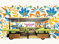 ヤマハの新しい乗り物「グリーンスローモビリティ」生花店とコラボ展示へ…横浜「Local Green Festival」 画像